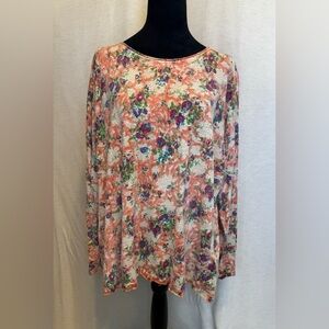 🌸 Magnolia Pearl Floral Blockprint Viggo Tee – Mumbai TOP 2013 w/ Tags 🌸